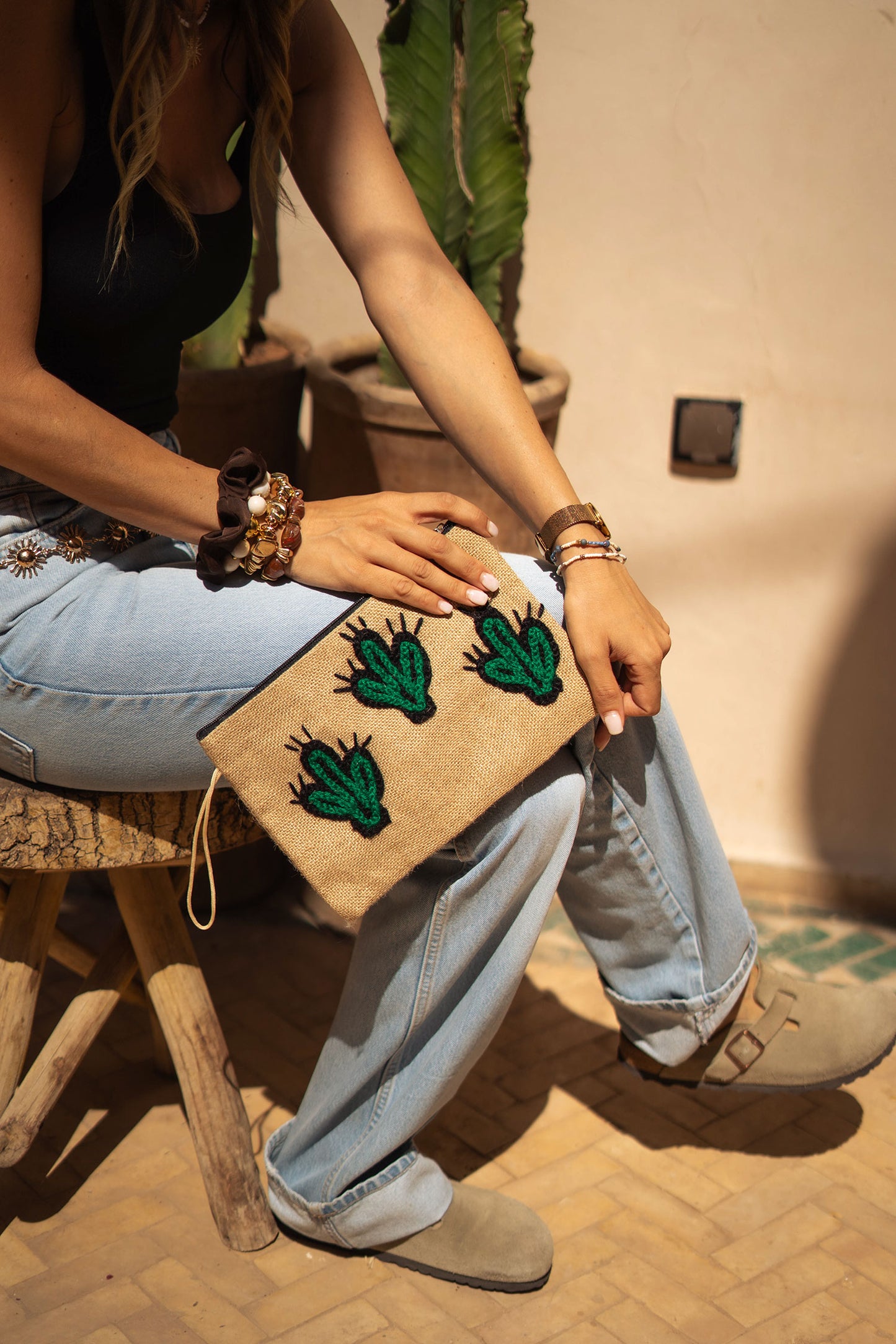 Pochette cactus
