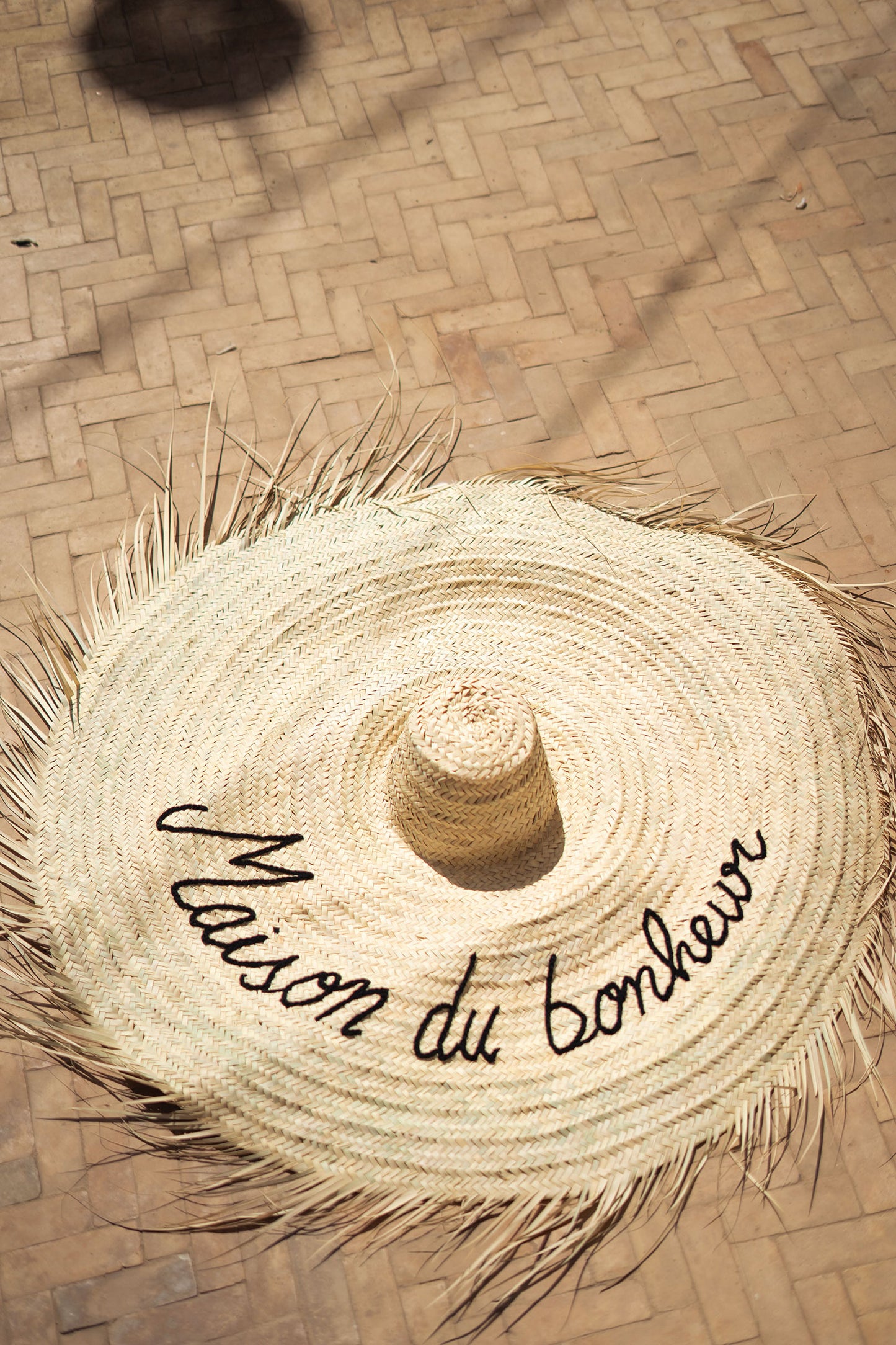 Chapeau décoratif "Maison du bonheur"