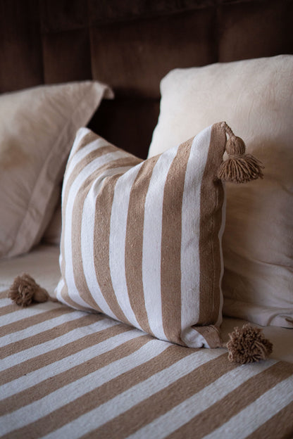 Housse de coussin Cappuccino