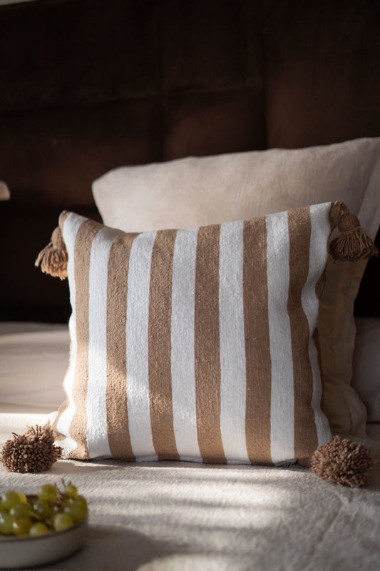 Housse de coussin Cappuccino
