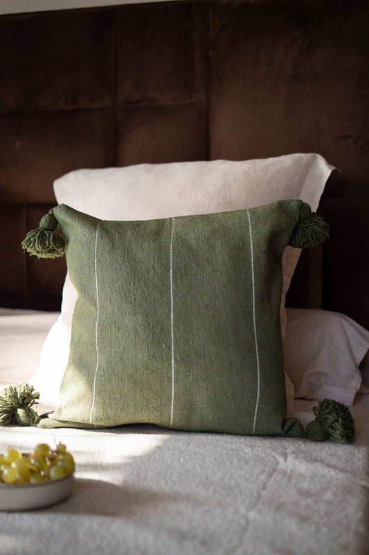 Housse de coussin Matcha