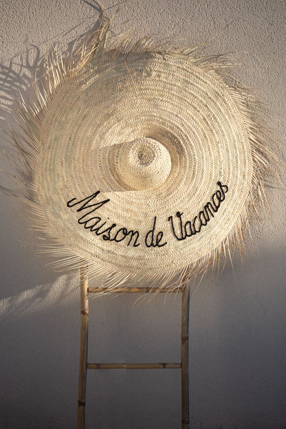 Chapeau décoratif "Maison de vacances"