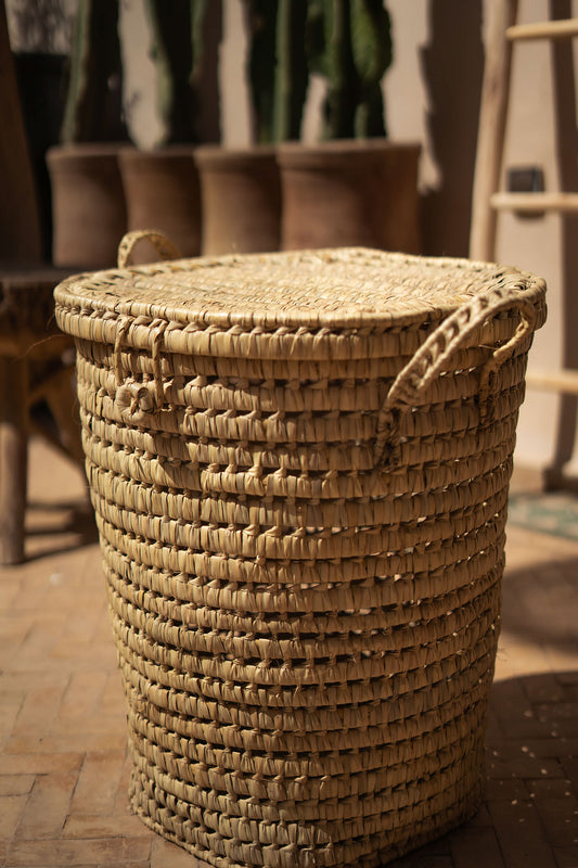 Panière à linge rigide